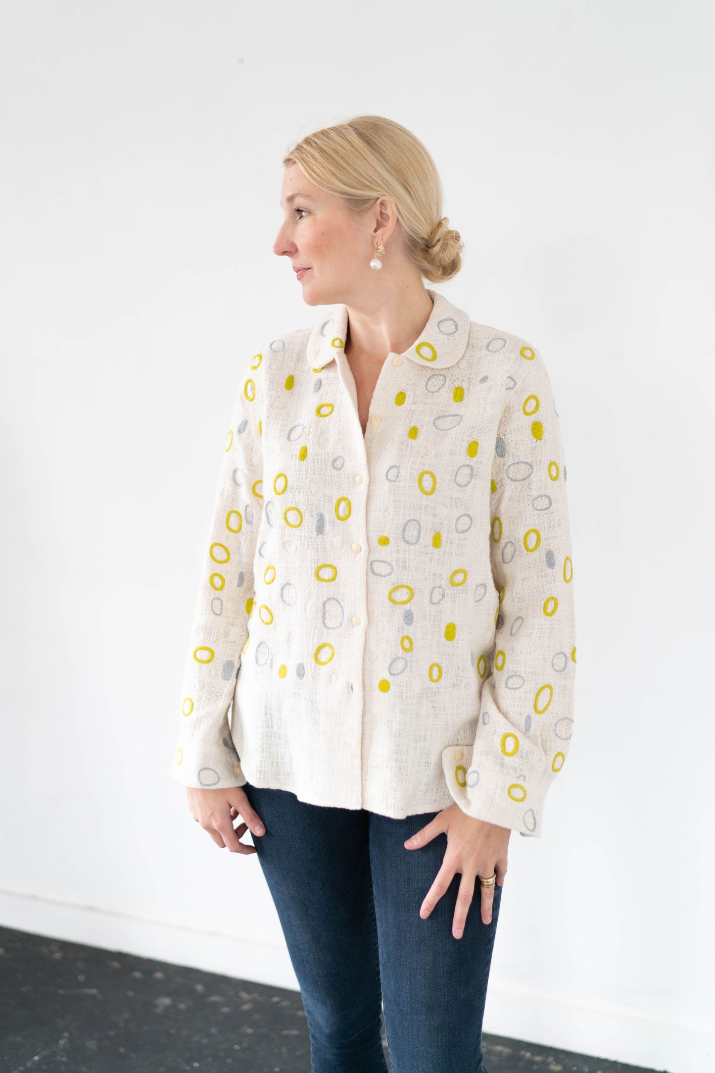 Jupe By Jackie Ovals Blouse