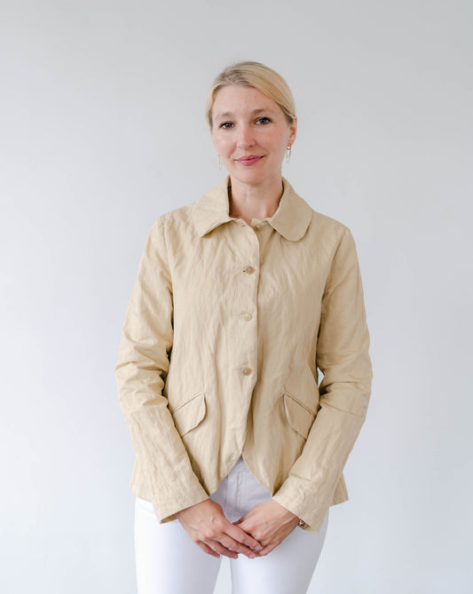 Apuntob Cotton Collared Jacket