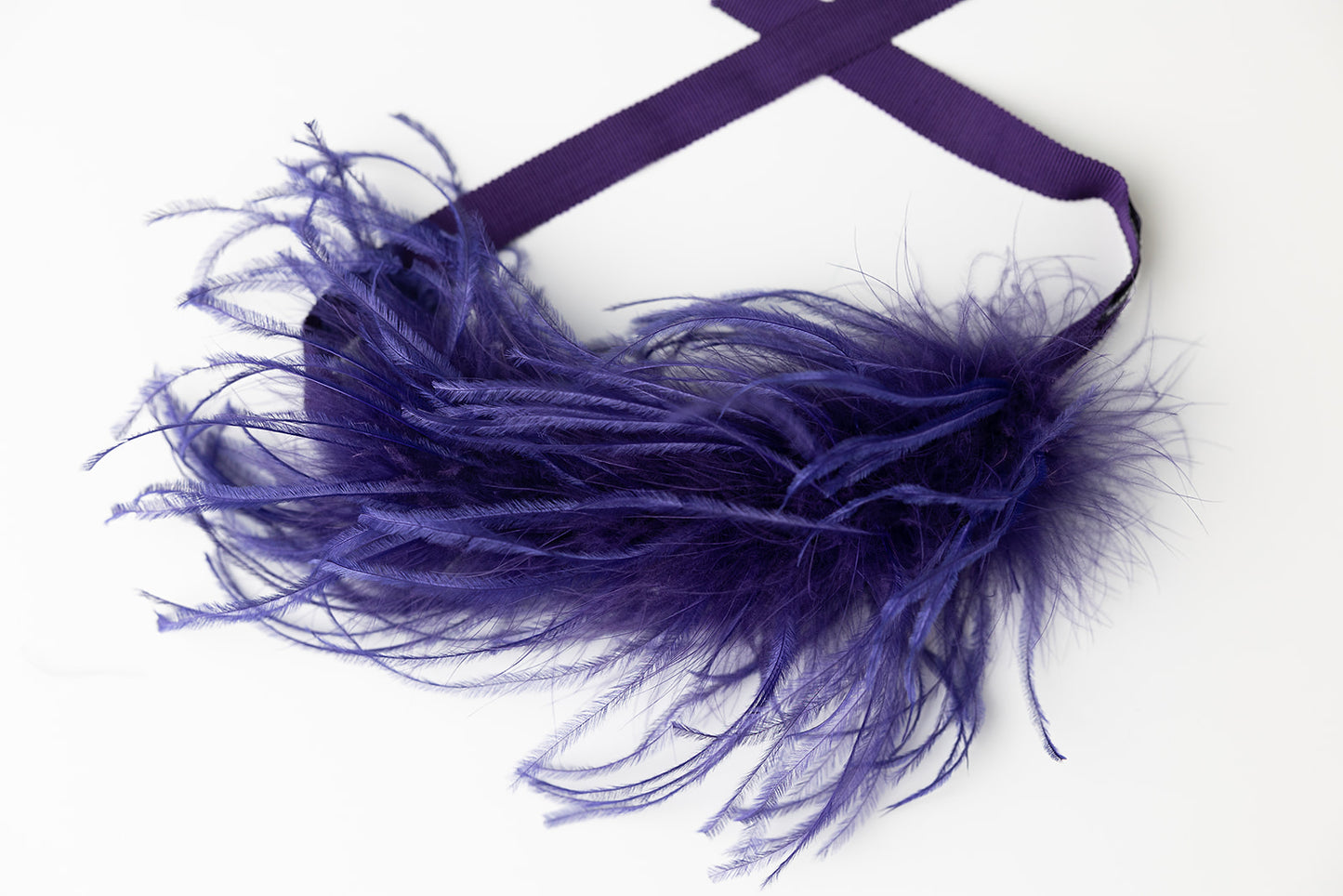 Ostrich Feather Neck Scarf